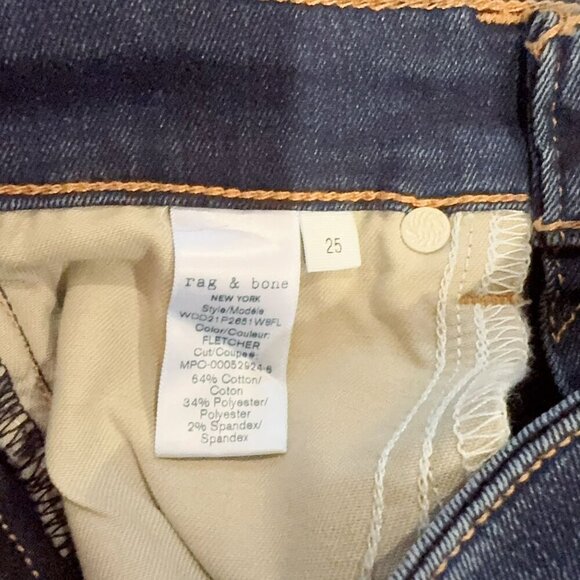 NWT rag & bone Cate Mid Rise Ankle Skinny Jeans - Picture 8 of 8